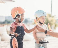 Scoot & Ride Kask Ochronny XXS-S dla dzieci 1-5 lat Peach - 580275 - zdjęcie 5